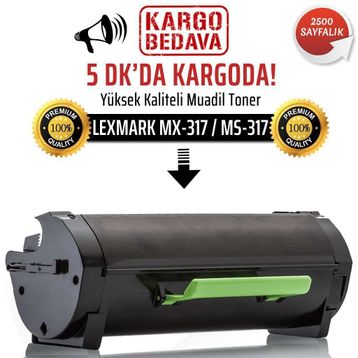 Lexmark MS317-51B5000 Muadil Toner