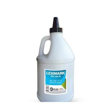 Lexmark Polyester Siyah 1000 gr Muadil Toner Tozu