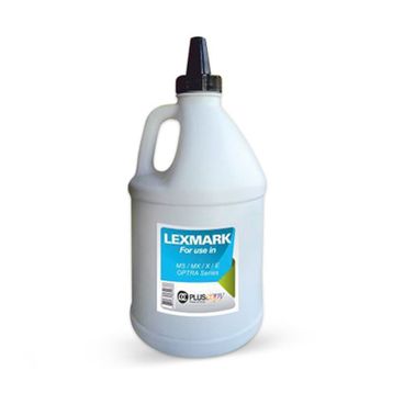 Lexmark Polyester Siyah 1000 gr Muadil Toner Tozu