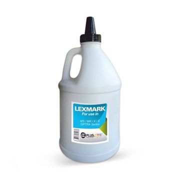Lexmark Polyester Siyah 1000 gr Muadil Toner Tozu