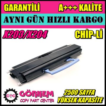 Lexmark X203 X203A11G Muadil Toner