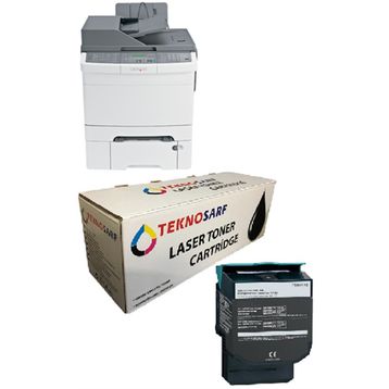 Lexmark X546 Siyah Muadil Toner