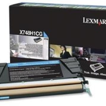 Lexmark X748DE X748DTE X748H3CG Mavi Toner