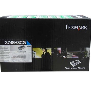 Lexmark X748DE X748DTE X748H3CG Mavi Toner