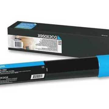 Lexmark X950-X950X2CG Mavi Toner
