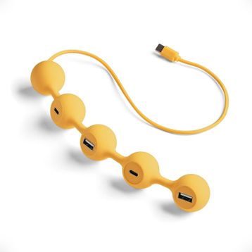 Lexon Sarı Peas Hub C USB Çoğaltıcı
