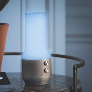 Lexon Terrace Lamba Powerbank Dore Altın Bluetooth Hoparlör