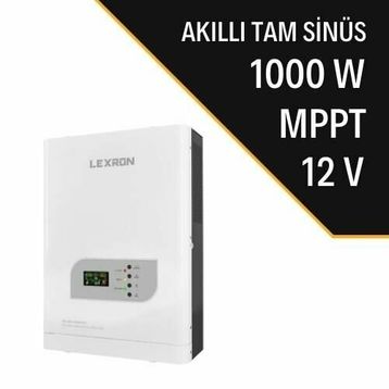 Lexron 1000W MPPT 12V Akıllı Inverter