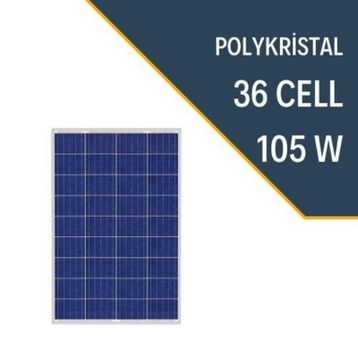 Lexron 105w Polykristal Güneş Paneli