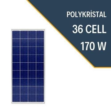 Lexron 170 Watt Polikristal Güneş Paneli