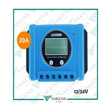 Lexron 20 Amper 12/24v Solar Pwm Şarj Kontrol Cihazı