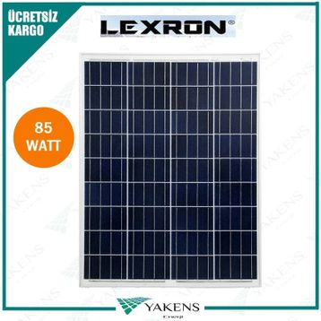 Lexron 85 Watt Polikristal Güneş Paneli