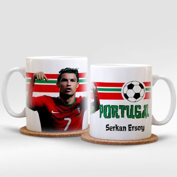 Leydi Collection Ronaldo Beyaz Kupa