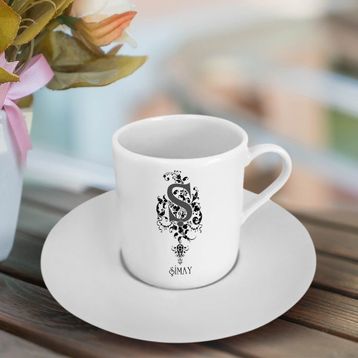 Leydi Collection Ş Harfli Model 1 Türk Kahvesi Fincanı