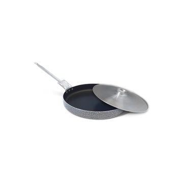 Leydi Gri 32 cm Arc Kapaklı Karadeniz Balık Ve Börek Tavası