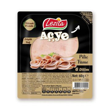 Lezita 60 gr Füme Piliç Salam