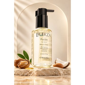 L'Fuerza Pocion 100 ml Parlaklık ve Onarım Etkili Isı Koruyucu Elektriklenme Karşıtı Saç Bakım Yağı Serum
