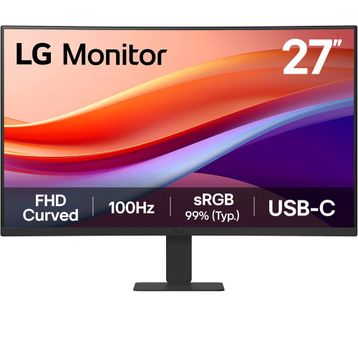 LG 27U421A-B 100Hz 5ms Curved Monitör