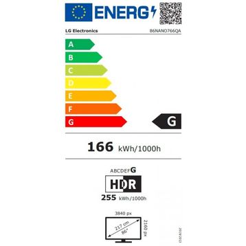 LG 86NANO766QA 86 inç 218 Ekran 4K Ultra HD WebOS NanoCell TV