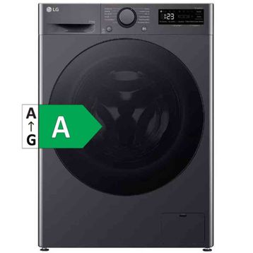 LG F4Y5VRPYJ Siyah Kurutmalı Çamaşır Makinesi