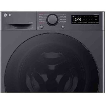 LG F4Y5VRPYJ Siyah Kurutmalı Çamaşır Makinesi