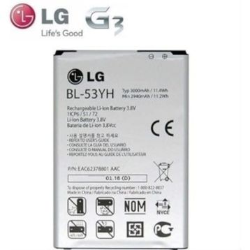 Lg G3 D855 BL53YH Uyumlu Batarya