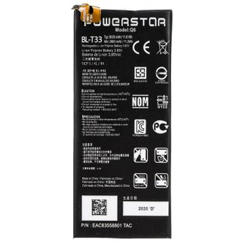 LG Q6 BL-T33 3000 mAh Pil Batarya