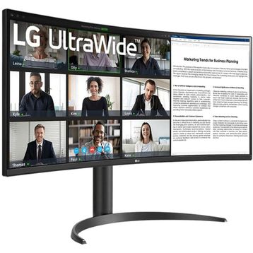 LG UltraWide 34WR55QK-B 34 inç 100Hz 5ms Curved Monitör