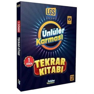 LGS 1. Dönem Tekrar Kitabı-Ünlüler Karması