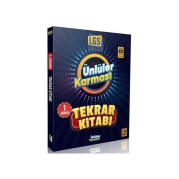 LGS 1. Dönem Tekrar Kitabı-Ünlüler Karması