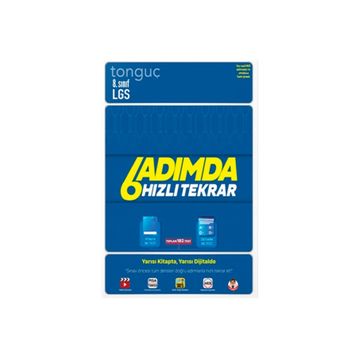 LGS 6 Adımda Hızlı Tekrar - Tonguç Yayınları