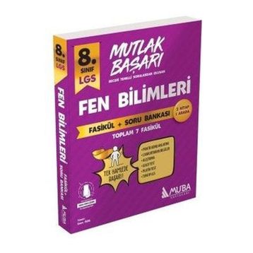 LGS 8. Sınıf Fen Bilimleri Fasiküller + Soru Bankası Muba Yayınları