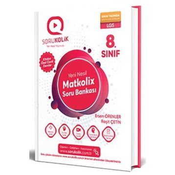LGS 8. Sınıf Matkolix Soru Bankası-Sorukolik Yayınları
