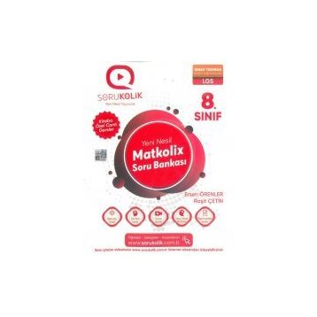 LGS 8. Sınıf Matkolix Soru Bankası-Sorukolik Yayınları