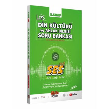 LGS 8. Sınıf SES Serisi Din Kültürü ve Ahlak Bilgisi Soru Bankası-Benim Hocam Yayınları