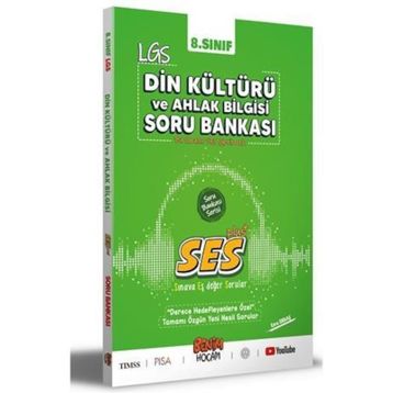 LGS 8. Sınıf SES Serisi Din Kültürü ve Ahlak Bilgisi Soru Bankası-Benim Hocam Yayınları