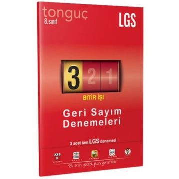 LGS Geri Sayım Denemeleri 3 - Tonguç Akademi Yayınları