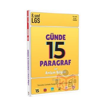 LGS Günde 15 Paragraf ve Anlam Bilgisi - Tonguç Yayınları