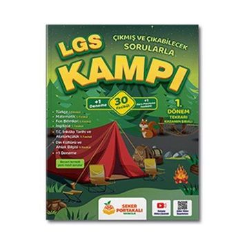 LGS Kampı 1. Dönem Tekrarı 30 Fasikül - Şeker Portakalı Yayınları