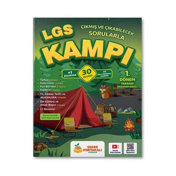 LGS Kampı 1. Dönem Tekrarı 30 Fasikül - Şeker Portakalı Yayınları