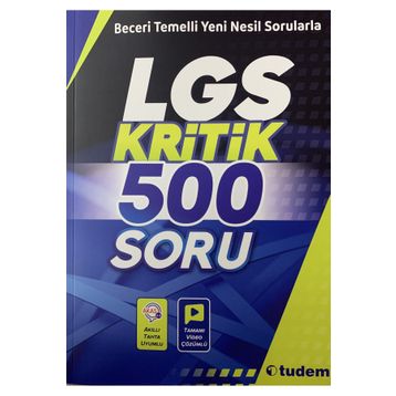 Lgs Kritik 500 Soru Tudem Eğitim
