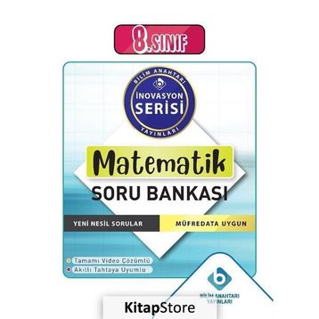 LGS Matematik Soru Bankası Kollektif Bilim Anahtarı Yayınları