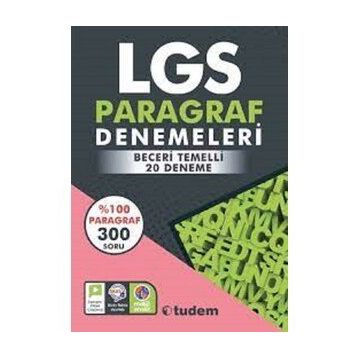 LGS Paragraf Denemeleri Tudem Eğitim