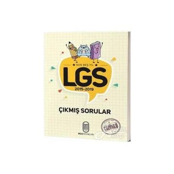 LGS Son 5 Yıl Çözümlü Çıkmış Sorular Meg Yayınları