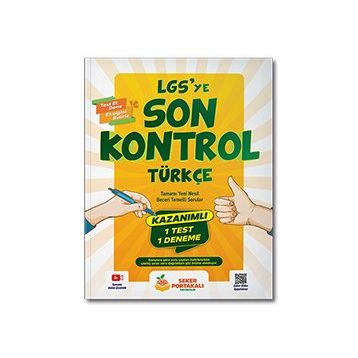 LGS Son Kontrol Türkçe - Şeker Portakalı Yayıncılık