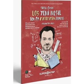 LGS Süper Çocuk Yeni Nesil 10x20 Matematik Deneme-Süper Kitap Yayınları