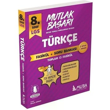 LGS Türkçe Fasiküller + Soru Bankası Muba Yayınları