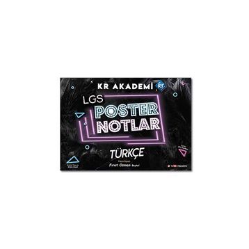 LGS Türkçe Poster Notları - KR Yayınları