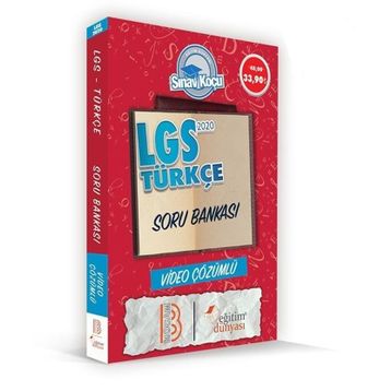 LGS Türkçe Sınav Koçu Soru Bankası Eğitim Dünyası Yayınları