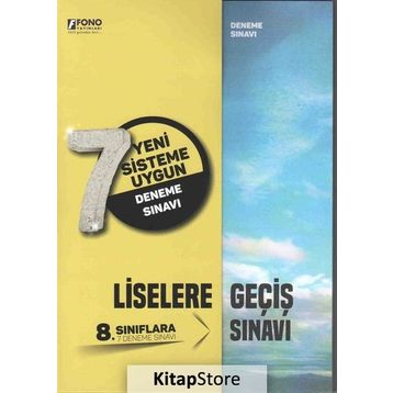 LGS Yeni Sisteme Uygun 7 Deneme Sınavı Hakan Altınak Fono Yayınları